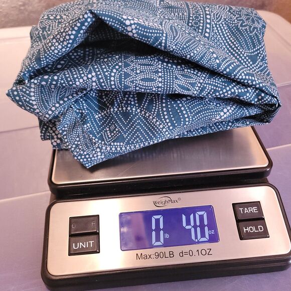 Tori Richard Hawaiian Shirt Mens Medium Blue Paisley AOP - Picture 11 of 11